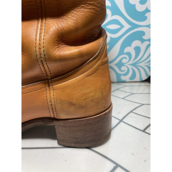 Frye Campus Boots Womens 11 D Light Brown Square Toe 14L - Picture 10 of 16
